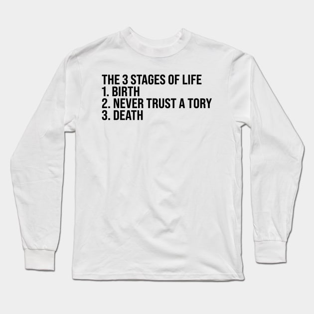 The 3 Stages of Life Long Sleeve T-Shirt by n23tees